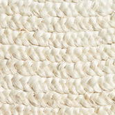 Temple &amp; Webster Bleached Premium Braided Jute Rug