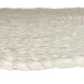 Temple &amp; Webster Bleached Premium Braided Jute Rug