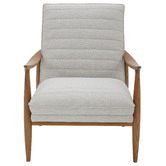 Temple &amp; Webster Stone Aldric Upholstered Armchair