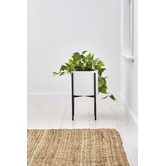Temple &amp; Webster Cina Ceramic &amp; Iron Planter on Stand