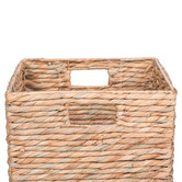 Temple &amp; Webster Cuba Water Hyacinth Storage Basket