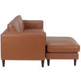 Temple &amp; Webster Brahm Premium 3 Seater Sofa with Reversible Chaise