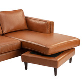 Temple &amp; Webster Brahm Premium 3 Seater Sofa with Reversible Chaise