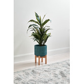 Temple &amp; Webster Flores Ceramic Planter with Stand