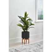 Temple &amp; Webster Flores Ceramic Planter with Stand