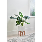 Temple &amp; Webster Flores Ceramic Planter with Stand
