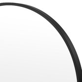 Temple &amp; Webster Tate Oval Metal Framed Wall Mirror