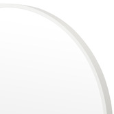 Temple &amp; Webster Tate Oval Metal Framed Wall Mirror