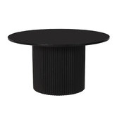 Temple &amp; Webster Anika Round Mango Wood Coffee &amp; Side Table Set