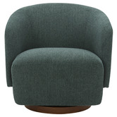 Temple &amp; Webster Kelly Swivel Armchair