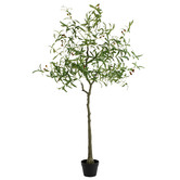 Temple &amp; Webster Potted Faux Olive Tree