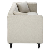 Temple &amp; Webster Beige Charlotte 3 Seater Sofa