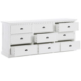 Temple &amp; Webster Hamptons 9 Drawer Chest