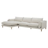 Temple &amp; Webster Terry 4 Seater Sofa with Chaise