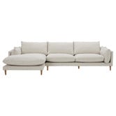 Temple &amp; Webster Terry 4 Seater Sofa with Chaise