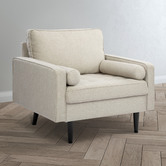 Temple &amp; Webster Stockholm Upholstered Armchair