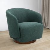 Temple &amp; Webster Kelly Swivel Armchair