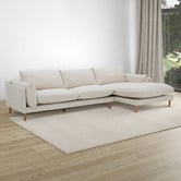 Temple &amp; Webster Terry 4 Seater Sofa with Chaise