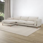 Temple &amp; Webster Terry 4 Seater Sofa with Chaise