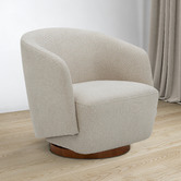 Temple &amp; Webster Kelly Swivel Armchair
