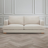 Temple &amp; Webster Haven 3 Seater Upholstered Sofa