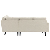 Temple &amp; Webster Beige Stockholm 5 Seater Sofa with Chaise