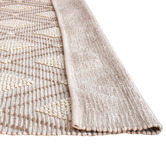 Temple &amp; Webster Rowie Hand-Woven Cotton &amp; Wool Rug