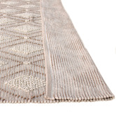 Temple &amp; Webster Rowie Hand-Woven Cotton &amp; Wool Rug