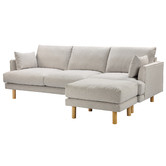 Temple &amp; Webster Bungalow Premium 3 Seater Sofa &amp; Ottoman Set