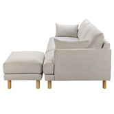 Temple &amp; Webster Bungalow Premium 3 Seater Sofa &amp; Ottoman Set