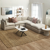 Temple &amp; Webster Martine Upholstered Armless Chair