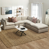 Temple &amp; Webster Martine Upholstered Armless Chair