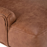 Temple &amp; Webster Tan Windsor Scoop Back Office Chair