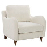 Temple &amp; Webster Adelaide Boucl&eacute; Armchair
