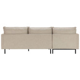 Temple &amp; Webster Natural Bellamy 3 Seater Sofa with Chaise