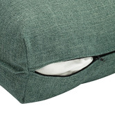 Temple &amp; Webster Ocean Green Bellamy 3 Seater Sofa with Chaise