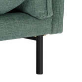 Temple &amp; Webster Ocean Green Bellamy 3 Seater Sofa with Chaise