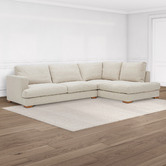 Temple &amp; Webster Haven 5 Seater Upholstered Sofa