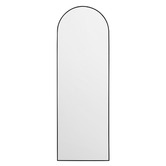 Temple &amp; Webster Nala Arched Freestanding Metal Mirror