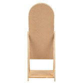 Temple &amp; Webster Odie Easel Wooden Mirror
