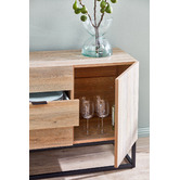Temple &amp; Webster Melis 3 Drawer Sideboard Buffet