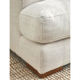 Temple &amp; Webster Haven 5 Seater Premium Upholstered Chaise Sofa