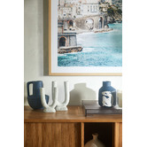 Temple &amp; Webster 150cm Vincent Premium Tambour Oak Wood Sideboard Buffet