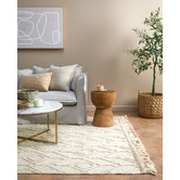 Temple &amp; Webster 80cm White Serena Italian Carrara Marble Coffee Table