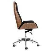 Temple &amp; Webster Torsby Office Writing Desk &amp; Bentwood Chair Set