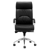 Temple &amp; Webster Hannon Leather Executive Office Chair