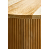 Temple &amp; Webster Anika Round Mango Wood Dining Table