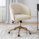 Temple &amp; Webster Gatsby Boucle Office Chair