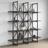 Temple & Webster Large Odessa Industrial Shelving Unit