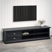 Temple &amp; Webster 180cm Black Maison TV Entertainment Unit